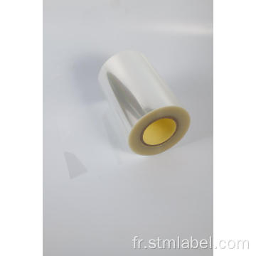 BOPP transparent (TC) UV Adhésif amovible Adhésif PET